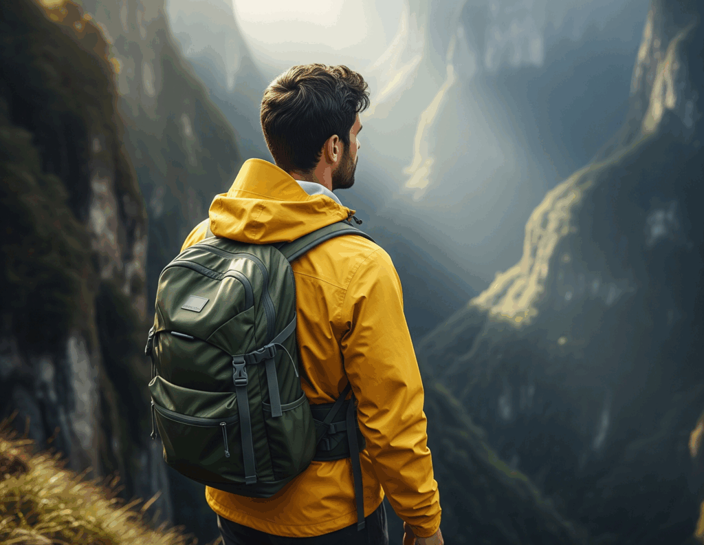 rain hiking