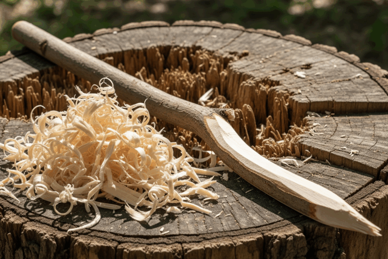 wood shavings